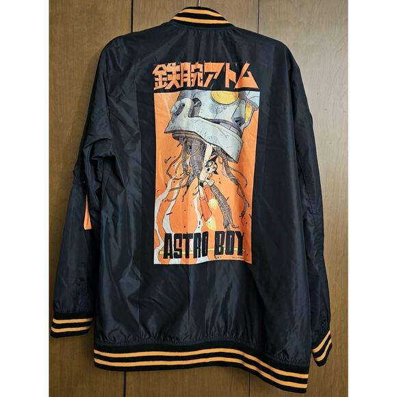 Bibisama × Astro Boy Bomber Anime Tezuka Graphic Jacket Japanese Art M/L - Picture 5 of 7